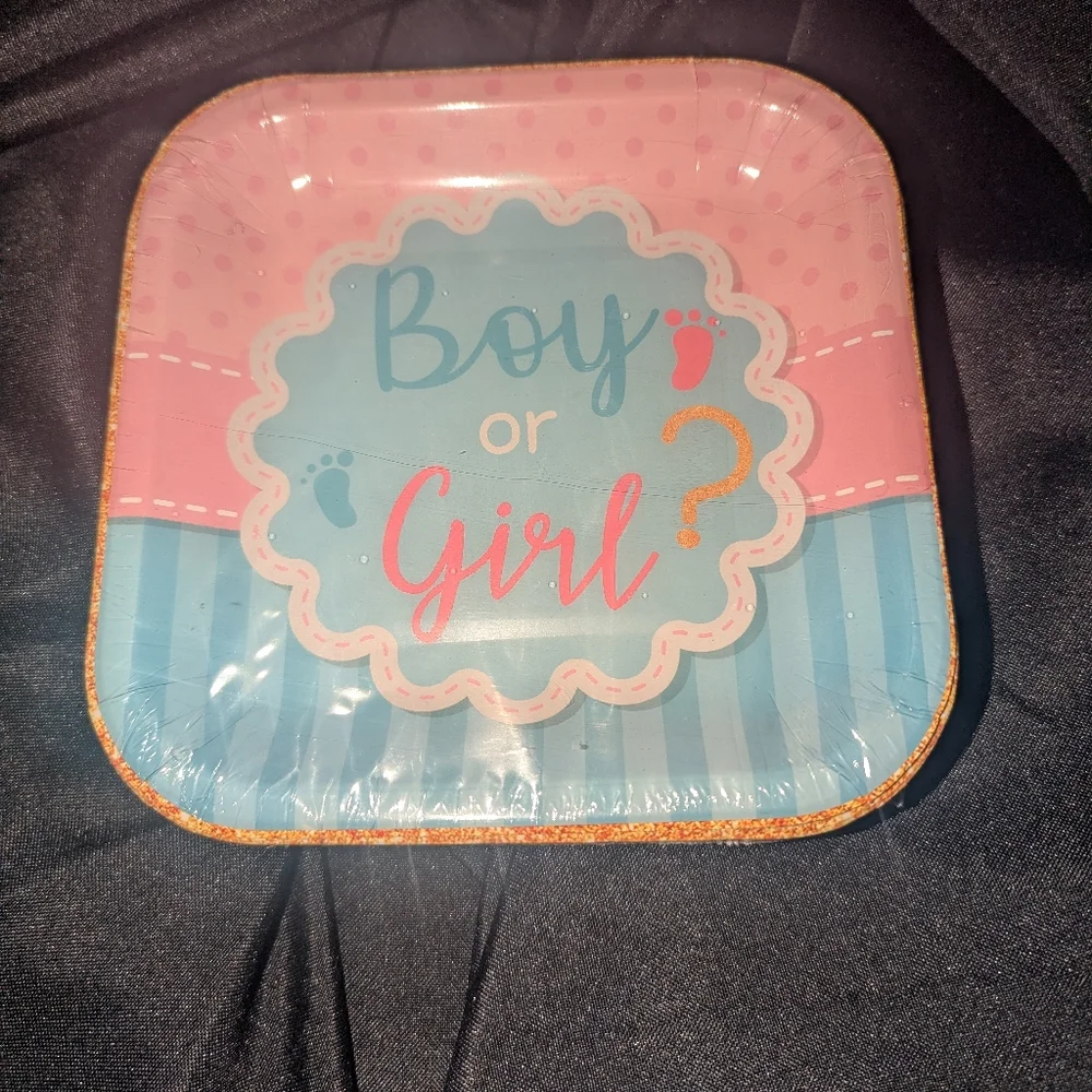 Touchdowns or Tutus Gender Reveal Banner